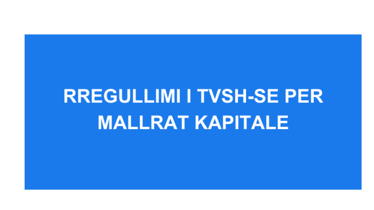 Rregullimi i TVSH