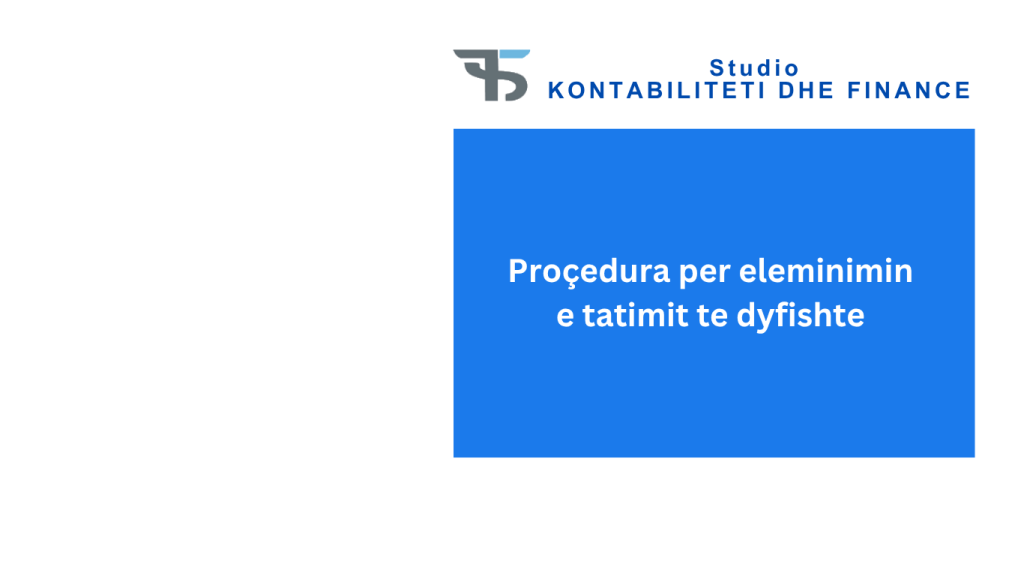 Eleminimi i tatimit te dyfishte