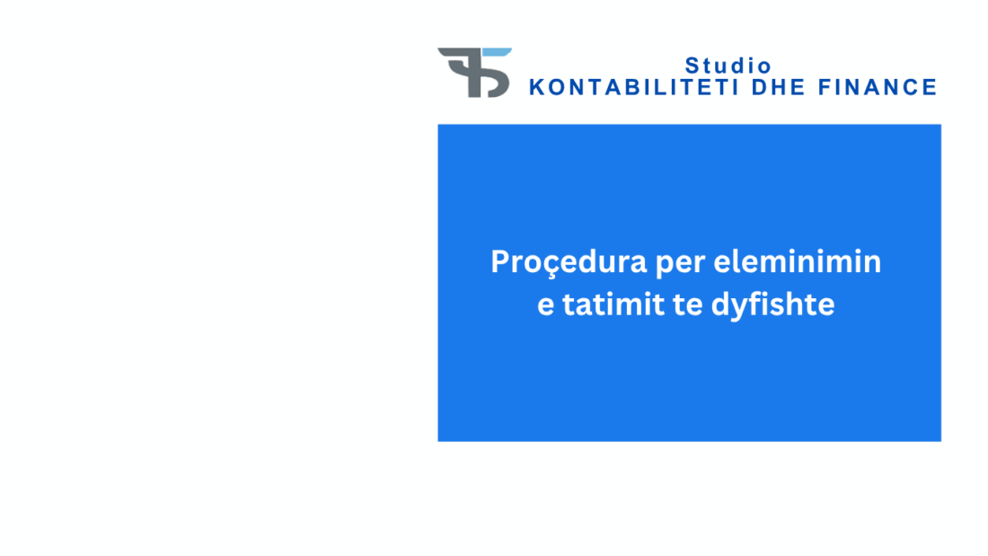 Eleminimi i tatimit te dyfishte